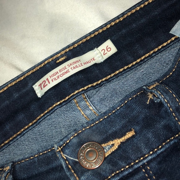 Levi’s 721 high rise skinny jeans - Picture 4 of 4